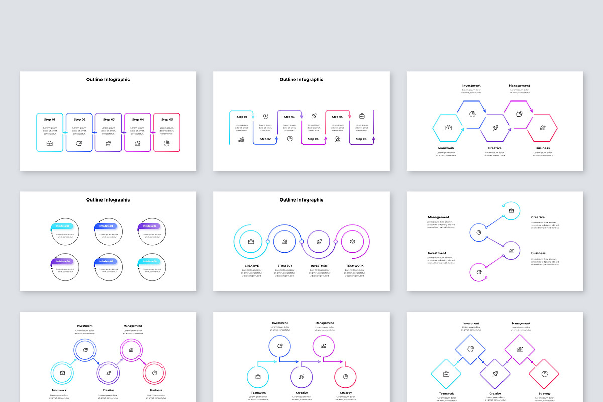 Outline Canva Animated Infographics, a Presentation Template by Abert (Photo 10 of 12)