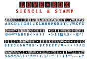 LOVE-BOX FONT, a Slab Serif Font by deFharo (Thumbnail 4 of 5)