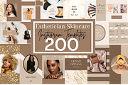 200 Esthetician Skincare Instagram, a Social Media Template by MORION (Thumbnail 1 of 7)
