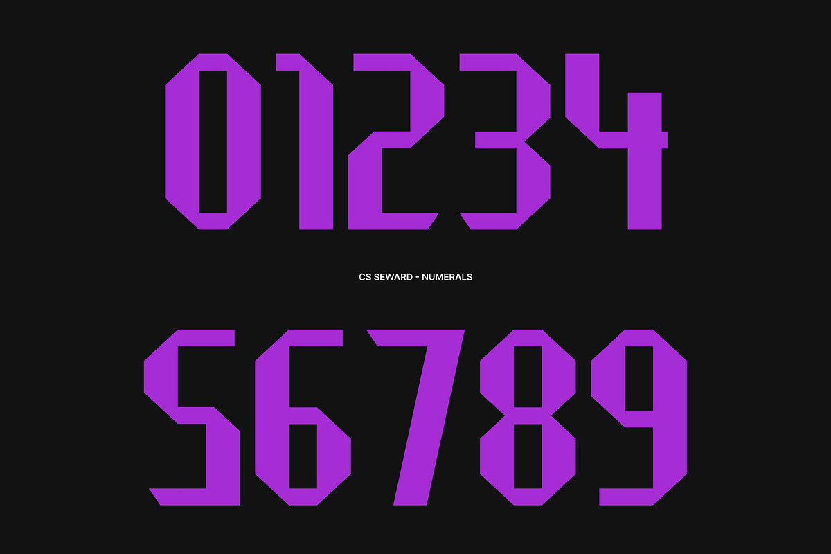 CS Seward – Industrial Font, a Sans Serif Font by Craft Supply Co. (Photo 5 of 8)
