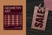 Abstract Geometry. Seamless Patterns, a Pattern Graphic by AnMark (Thumbnail 3 of 5)