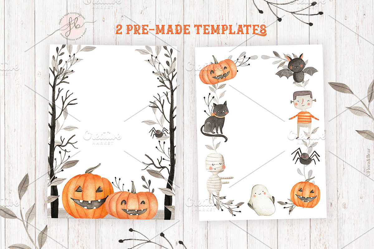 SPOOKY !, a Texture Illustration by Flora+Bear (Photo 3 of 5)