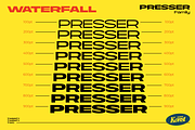 PRESSER - Extended Sans Serif Fonts, a Sans Serif Font by Konstantine Studio (Thumbnail 7 of 13)