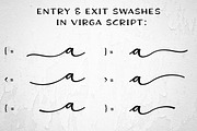 Virga - connecting script font, a Script Font by Missy Meyer (Thumbnail 9 of 9)