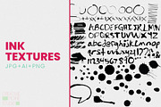 Handmade Ink Textures, a Shape Add-On by Creative Moxie Studio (Thumbnail 1 of 3)