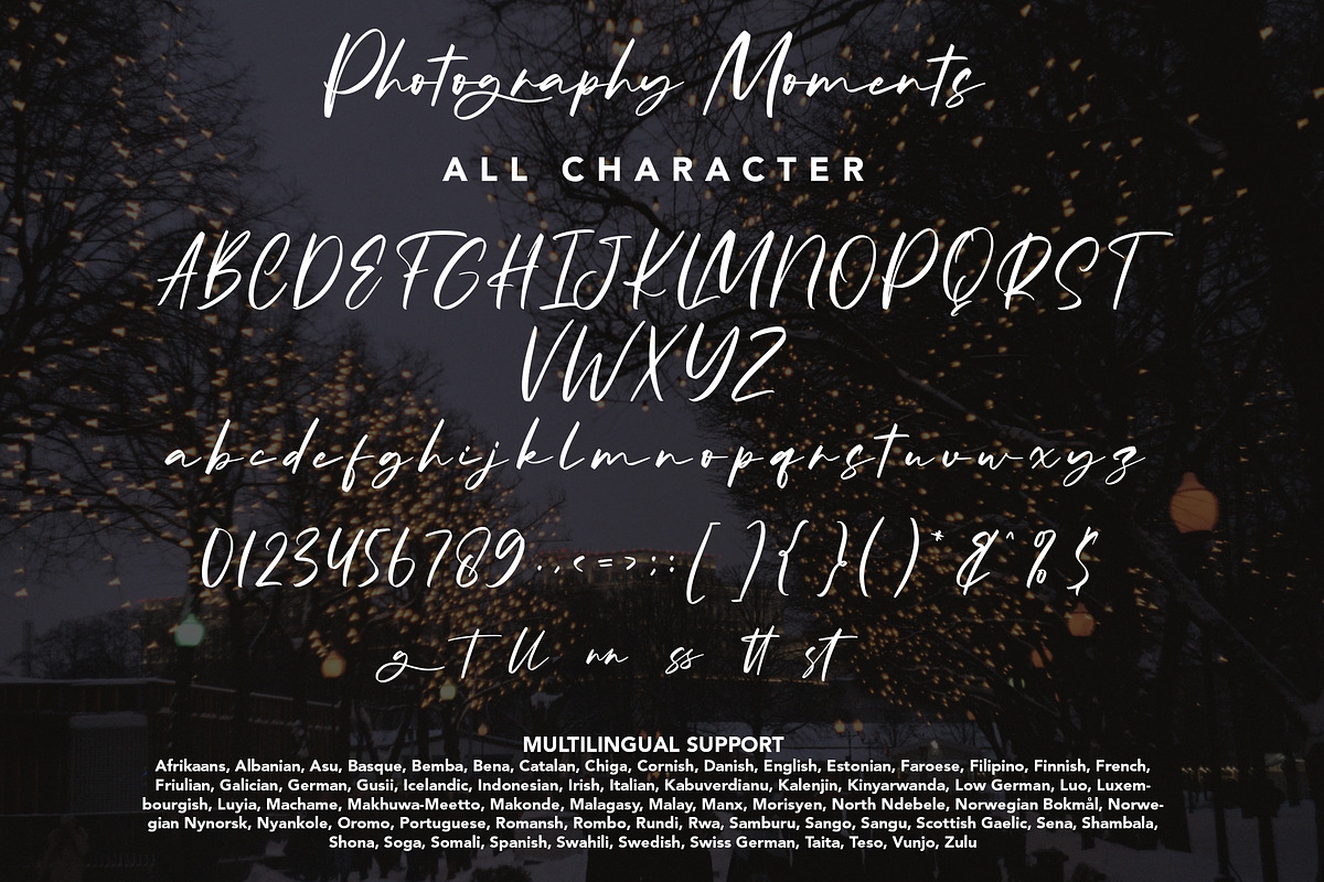 Photography Moments - Calligraphy, a Handwritten Font by Arendxstudio (Photo 9 of 9)