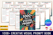 1000+ Creative Visual Prompt Planner, a Stationery Template by Designmela01 (Thumbnail 1 of 10)