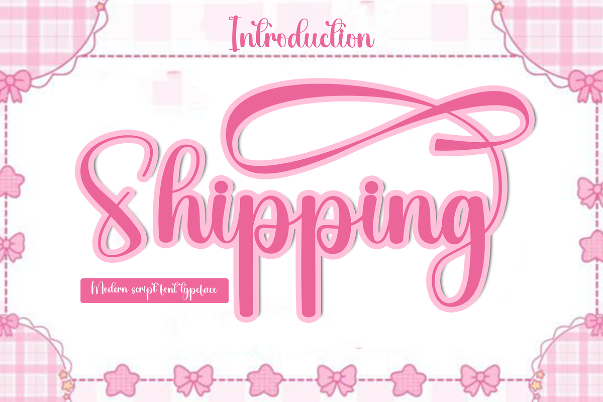 Shipping, a Handwritten Font by InermediaSTUDIO (Photo 1 of 7)