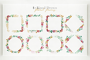 Watercolor & Glitter-Botanical Pack, a Decorative Illustration by Moon Starer Studio (Thumbnail 4 of 9)