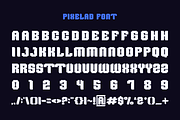 Pixelad - Modern Pixel Font, a Sans Serif Font by Viswal Studio (Thumbnail 6 of 8)