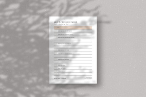 Printable Wedding Planner 43 Pages