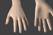 Stylized Female 01 T-Pose Base Mesh, a Characters & Person 3D Model by VK Studio (Thumbnail 19 of 28)