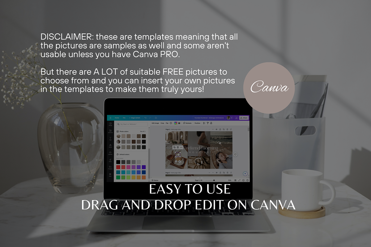 15 YouTube Thumbnail Templates, a Social Media Template by SociallyyCreative (Photo 4 of 6)
