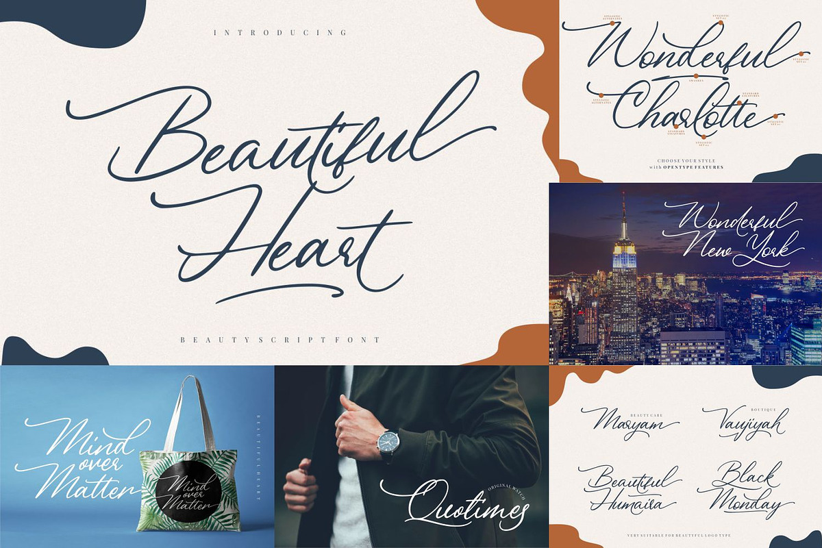 LUXURY & BEAUTY Script Font Bundle, a Script Font by Garisman Std (Photo 17 of 28)