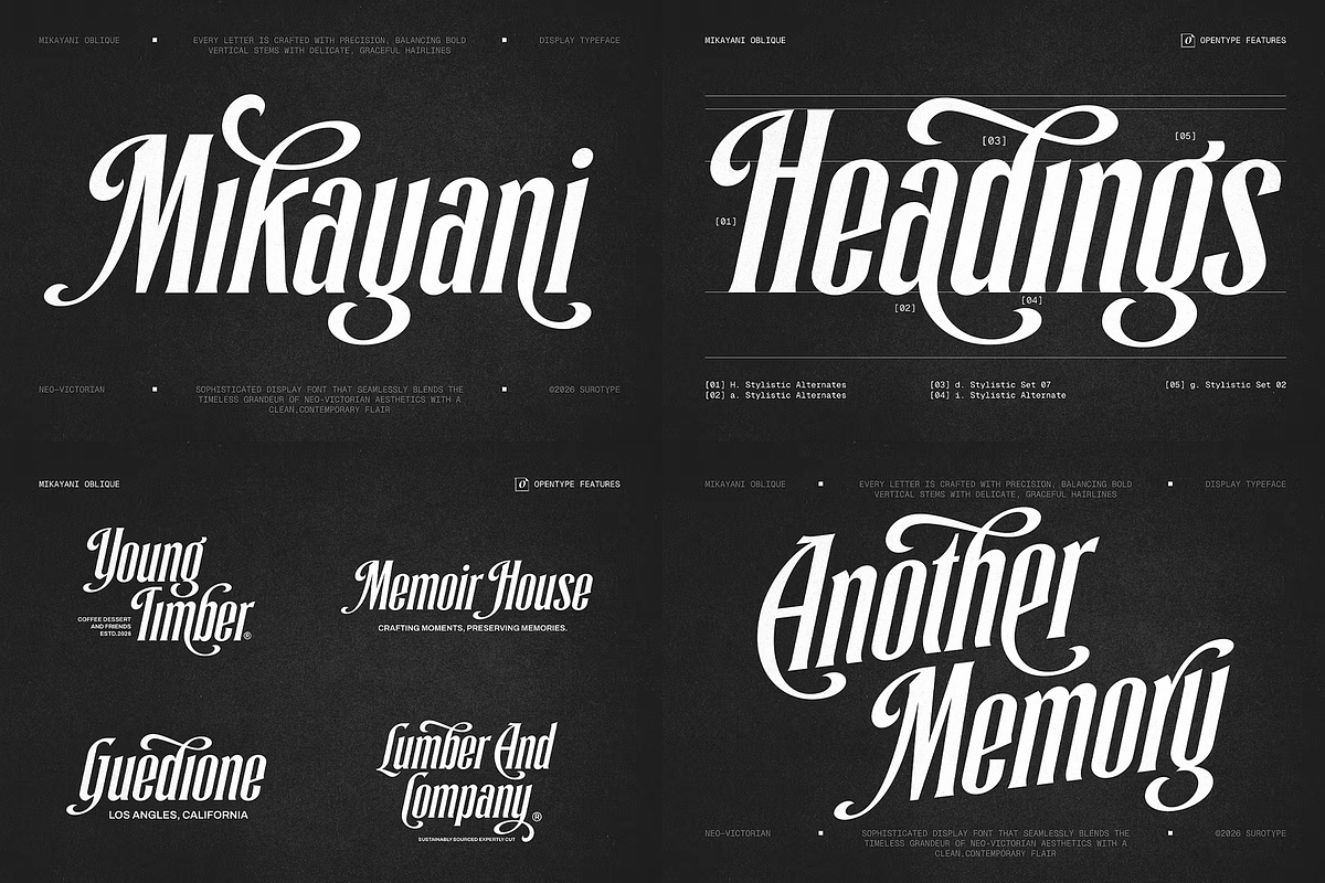 Font Bundle - Complete Collection, a Serif Font by A.Budianto (Photo 5 of 39)