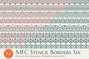 MFC Stencil Borders Six