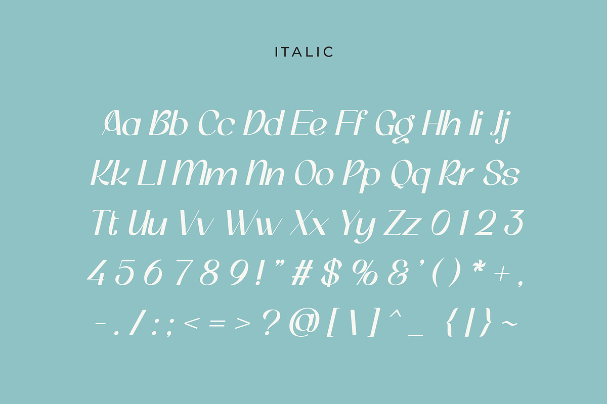 Renjanis - Sans Serif Font, a Sans Serif Font by Pikgura (Photo 3 of 8)