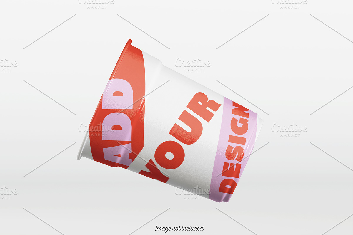 Cup plastic mockup bundles V1, a Packaging Mockup by Ambo Ampeng (Photo 5 of 19)