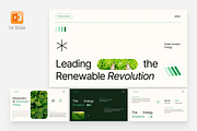 Green Energy BusinessPlan PowerPoint, a Presentation Template by Eklip Studio (Thumbnail 1 of 6)