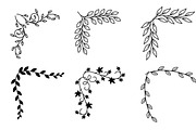 Vintage floral borders, an Object Graphic by Woters little shop (Thumbnail 2 of 9)