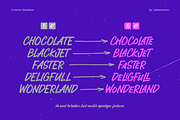 Cosmic Stardust - Casual Brush Font, a Script Font by Letteratom (Thumbnail 10 of 15)