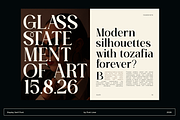 Luxury Ligature Serif Font - Faresty, a Serif Font by Font Liner (Thumbnail 4 of 9)