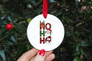 Ho Ho Ho Christmas PNG, an Illustration by DreamArtGraphic (Thumbnail 5 of 5)