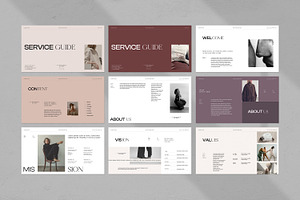 Service Guide Presentation Template