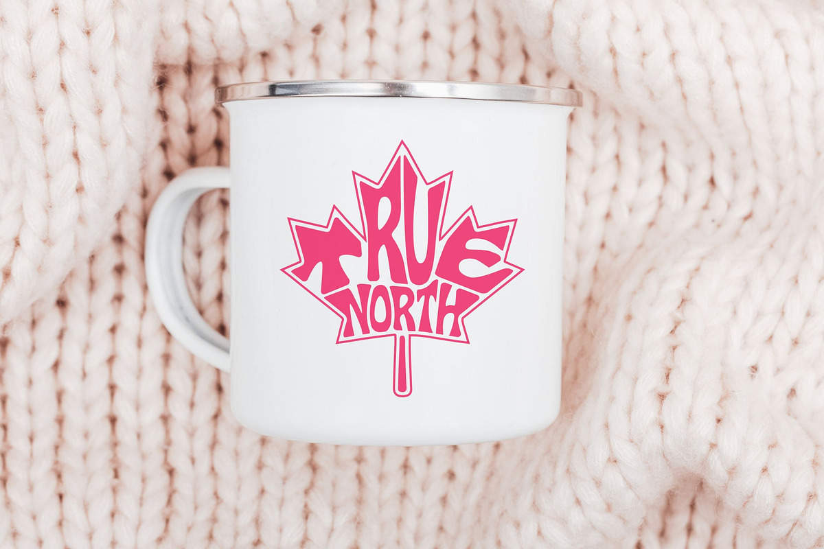 True North Canada Maple Leaf Shape, an Object Graphic by DigitalDesignsLaura (Photo 3 of 3)