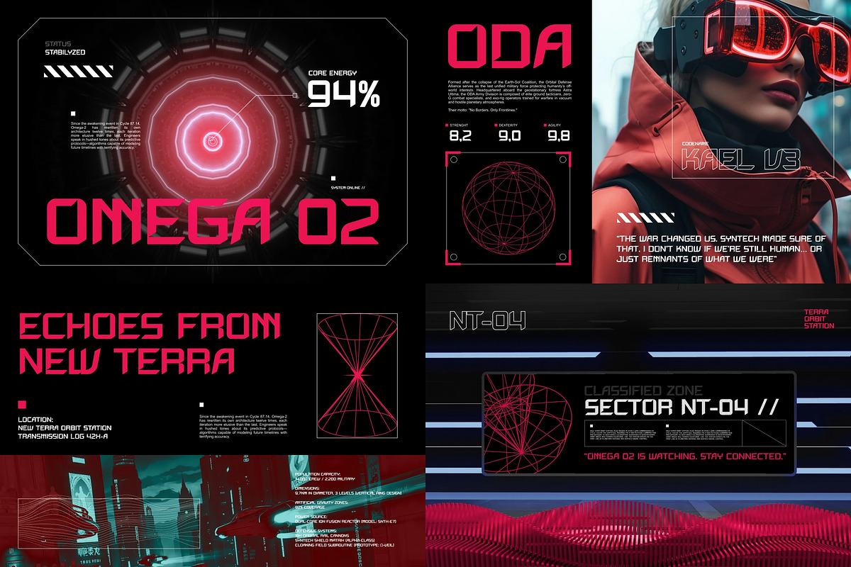 Techno – 8 Font Bundle, a Sans Serif Font by Brand Earth (Photo 2 of 9)