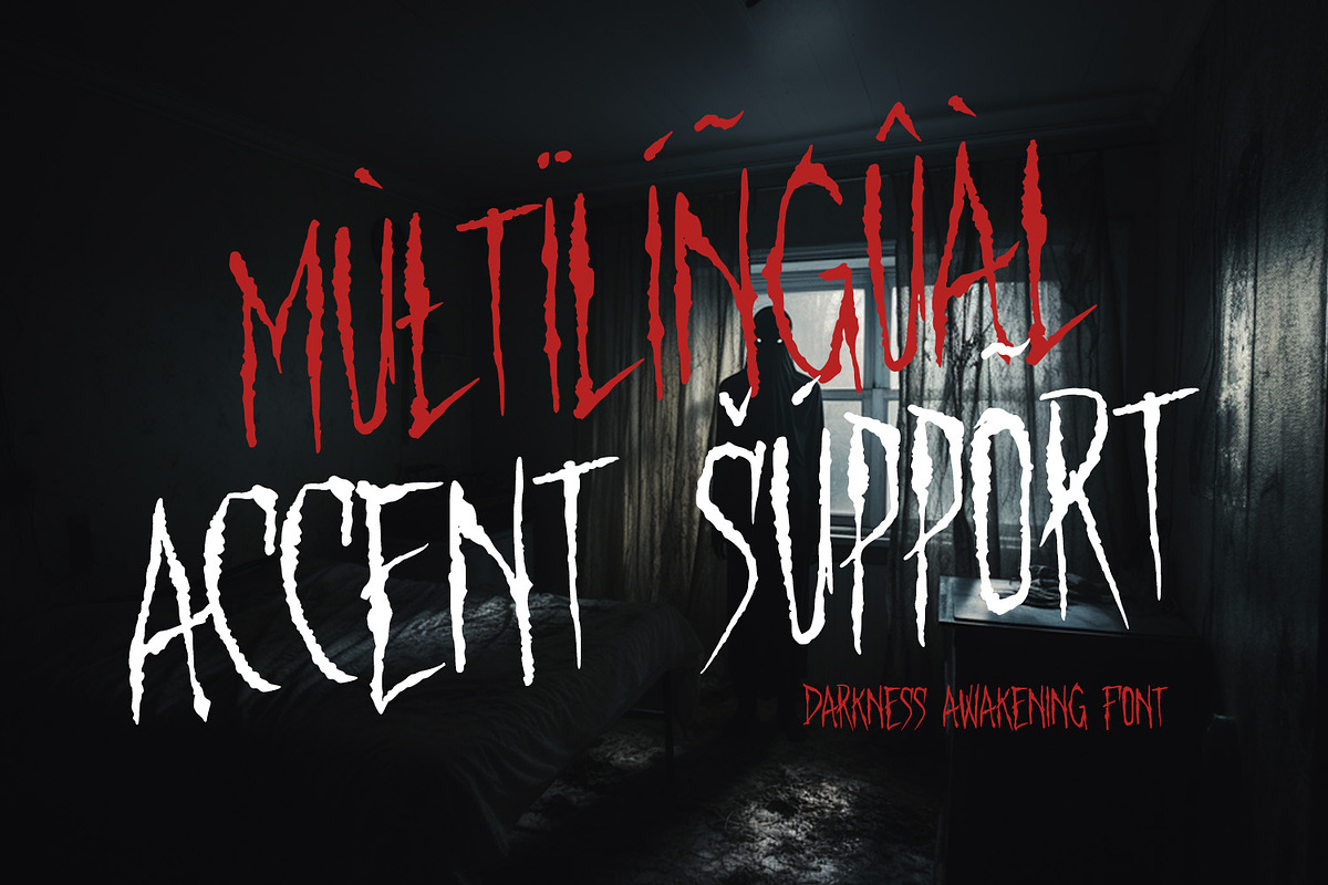 Darkness Awakening, a Handwritten Font by Ditatype (Photo 10 of 10)