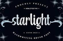 Starlight | Handwriting Brush Font