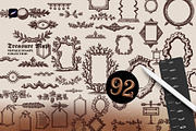 Treasure Map Procreate Brushes, a Shape Add-On by Spasibenko Art (Thumbnail 11 of 13)