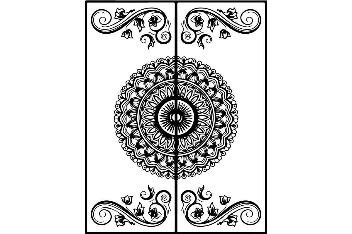 Vintage Iron Gate Bundle, a Decorative Illustration by Designer_Momina (Photo 9 of 21)