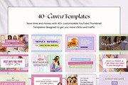 Canva YouTube Thumbnail Templates, a Social Media Template by Fallon Gerst (Thumbnail 5 of 19)