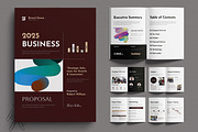 Clean and Business Proposal Booklet, a Brochure Template by MightyDesign (Thumbnail 1 of 6)