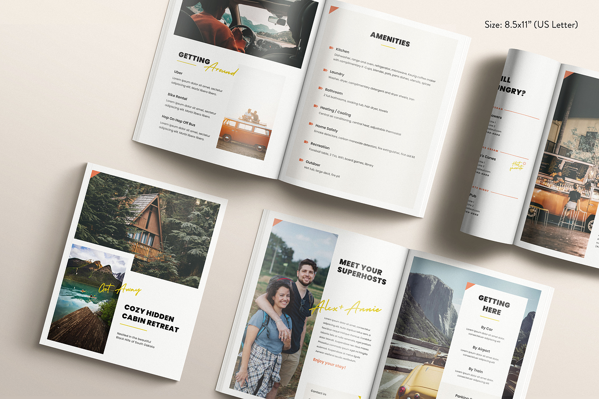 Airbnb Welcome Book Template | Canva, a Brochure Template by Anchor ‹A› Digital Design (Photo 9 of 11)