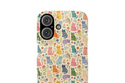 Colorful Cats Seamless Pattern, a Pattern Graphic by elfy creative (Thumbnail 7 of 8)