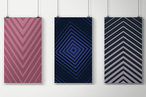 Color Minimalistic Striped Covers