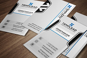 Corporate Business Card CM089, a Business Card Template by annozio (Thumbnail 1 of 4)