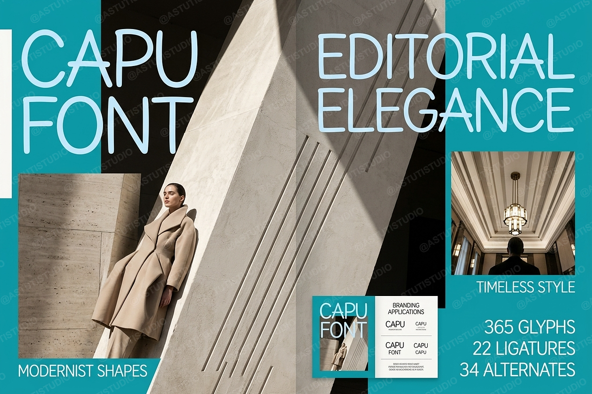 Capu - Modern Luxury Serif Font, a Serif Font by Astuti Studio (Photo 7 of 16)