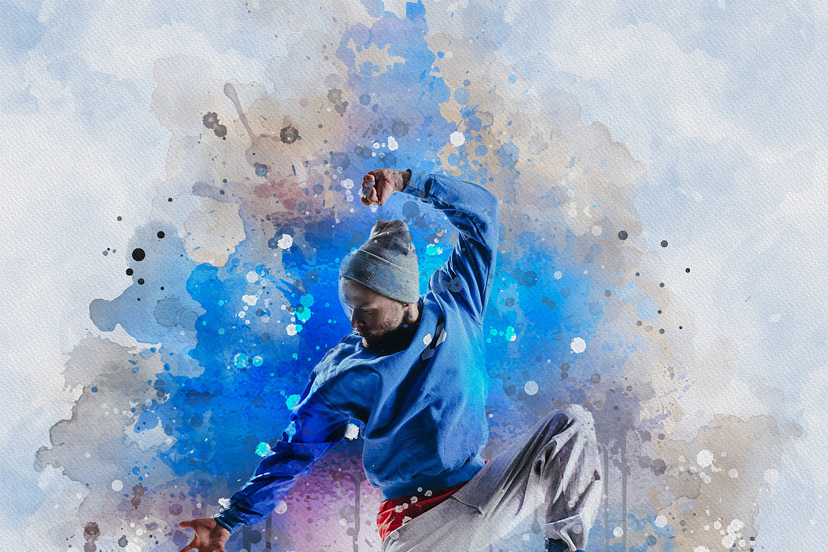 Watercolor Special Edition Action, an Action Add-On by MRI STUDIO (Photo 6 of 16)