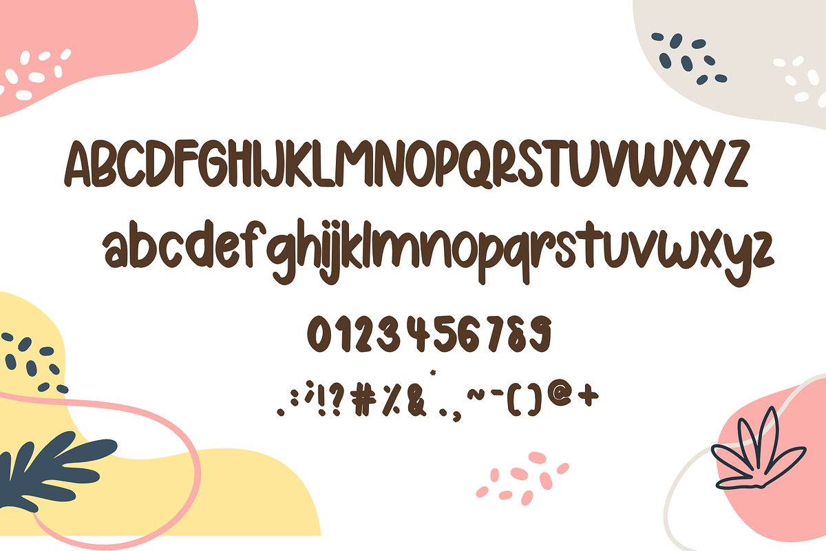Monserga, a Handwritten Font by nongnuchpolyiam1 (Photo 8 of 8)