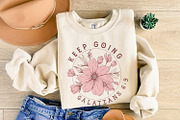 Keep Going PNG, Sublimation Design,, an Illustration by SharpMarketplace (Thumbnail 8 of 9)
