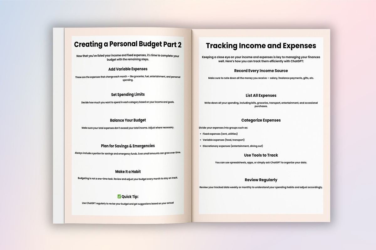 Smart Money Using ChatGPT, a Stationery Template by Designmela01 (Photo 2 of 4)
