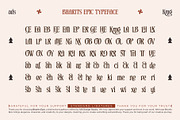 Bharits Epic Typeface, a Serif Font by alit design (Thumbnail 10 of 20)