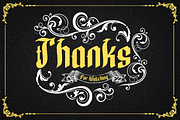 Gadevox, a Blackletter Font by twinstd (Thumbnail 12 of 12)