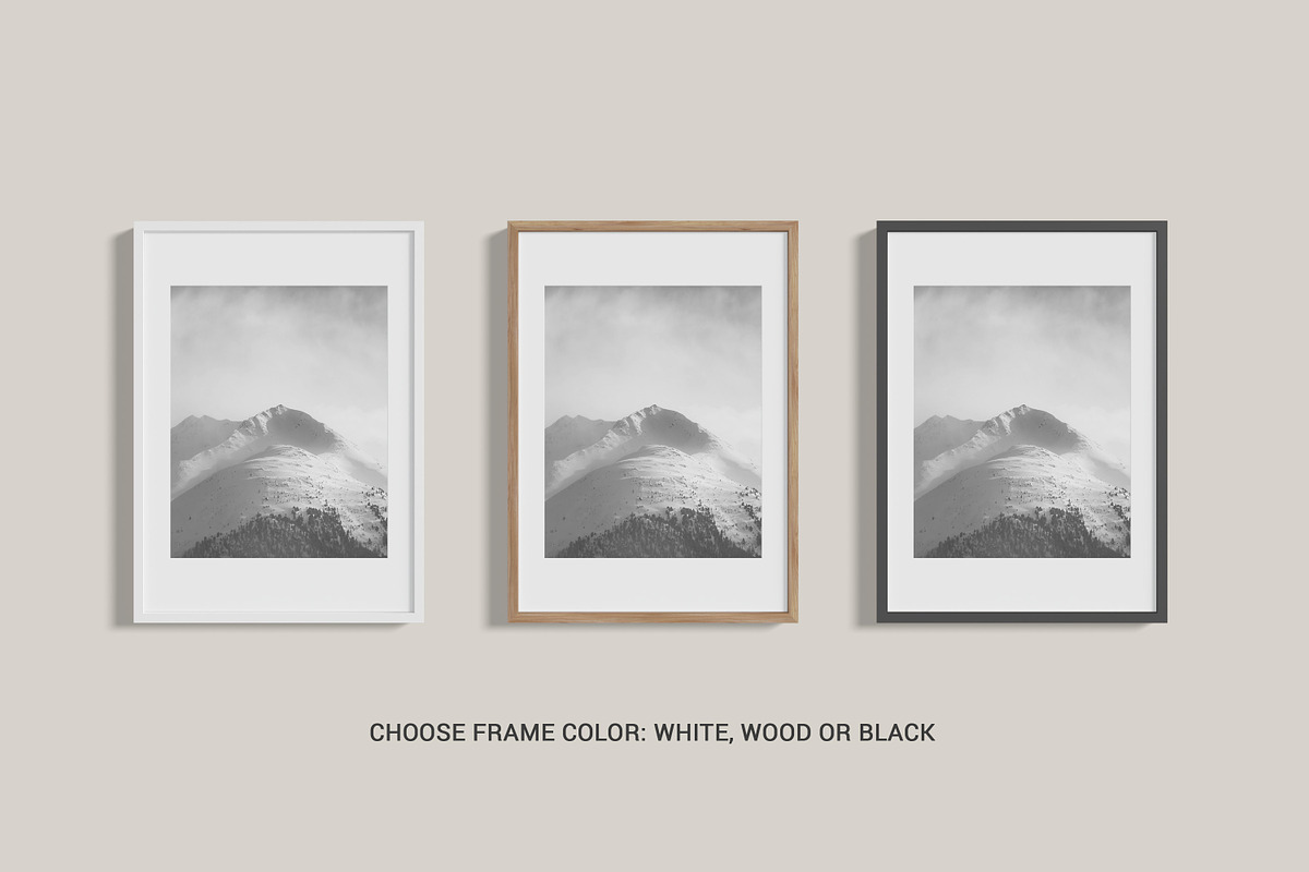 Frame Mockup Set, a Household Mockup by Seven Lights (Photo 7 of 75)