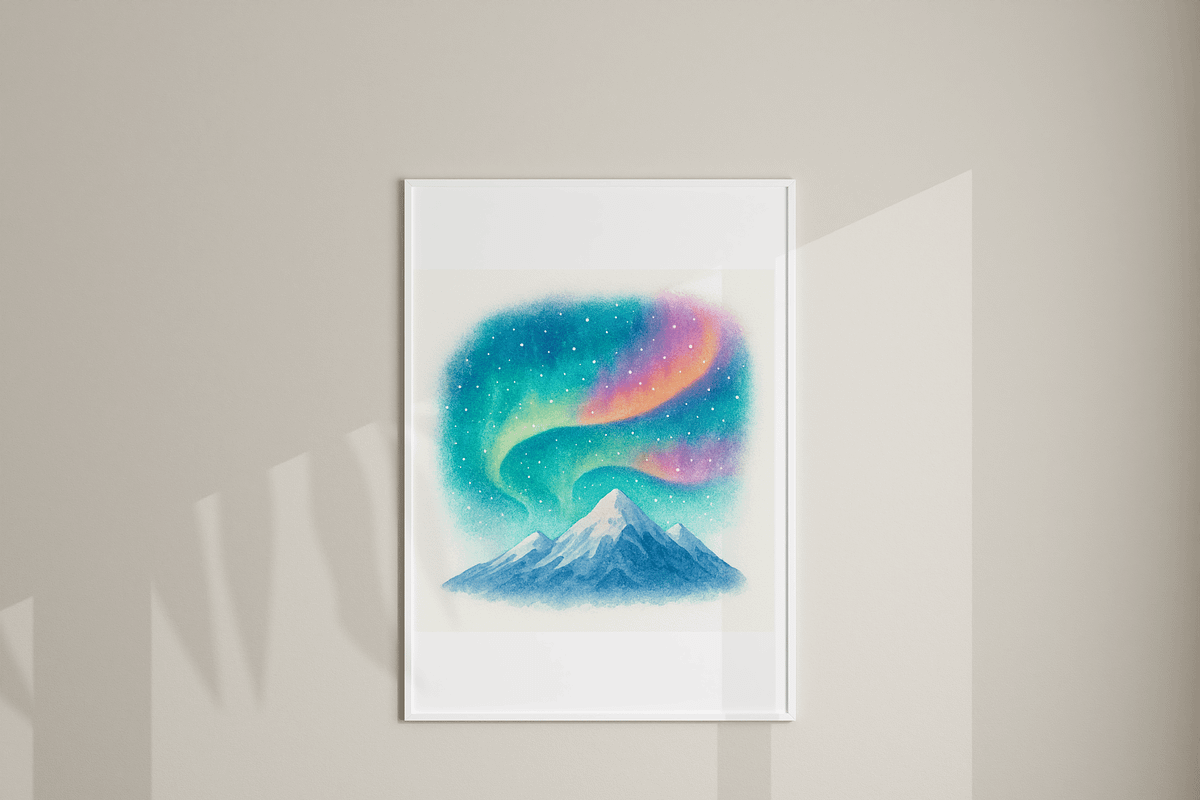 Aurora Borealis Clipart Set, a Decorative Illustration by Pati Charm Studio (Photo 7 of 8)