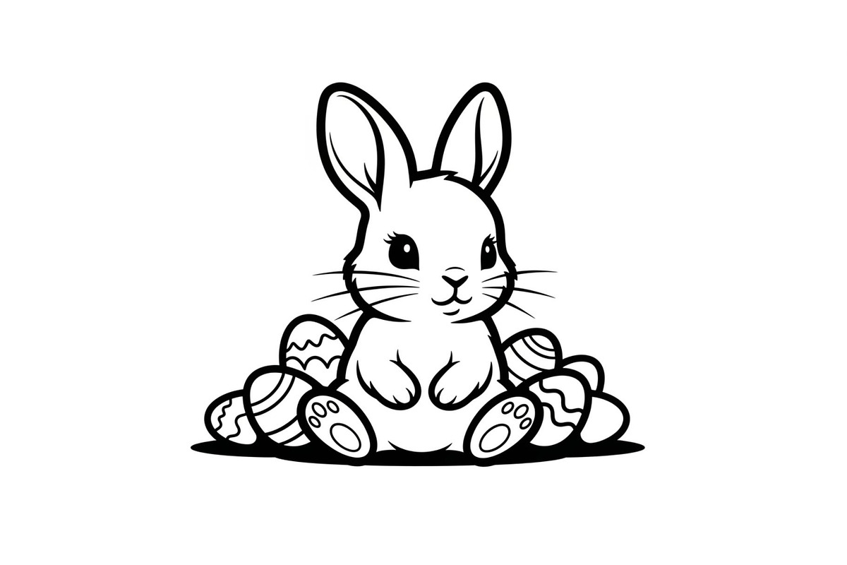 Happy Easter Bunny Vector Bundle, an Illustration by jahid234 (Photo 13 of 51)